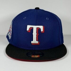 New Era Texas Rangers 1995 MLB All-Star Game 59FIFTY Fitted Hat Blue Red 7 3/8